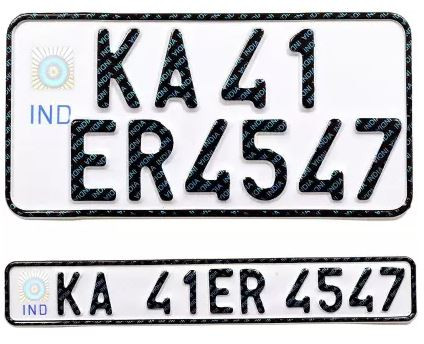 Number Plate Booking